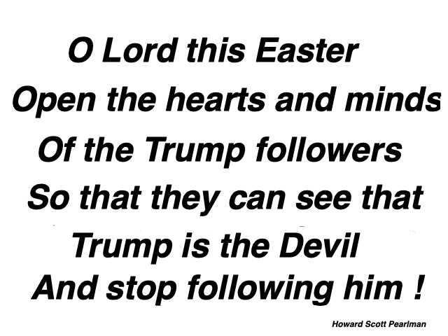 HowardPearlman9's tweet photo. @mmpadellan An #EasterPrayer https://t.co/3R9tGQ84NJ