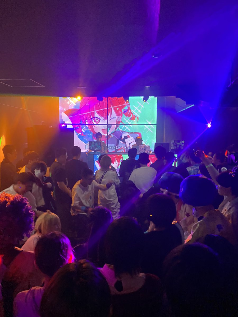 久しぶりの箱のイベントとは
楽しいわ