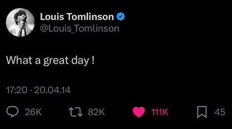 zquadrry28x's tweet photo. happy louis tomlinson day everyone 🙂‍↕️ https://t.co/McTSoSY0Wf