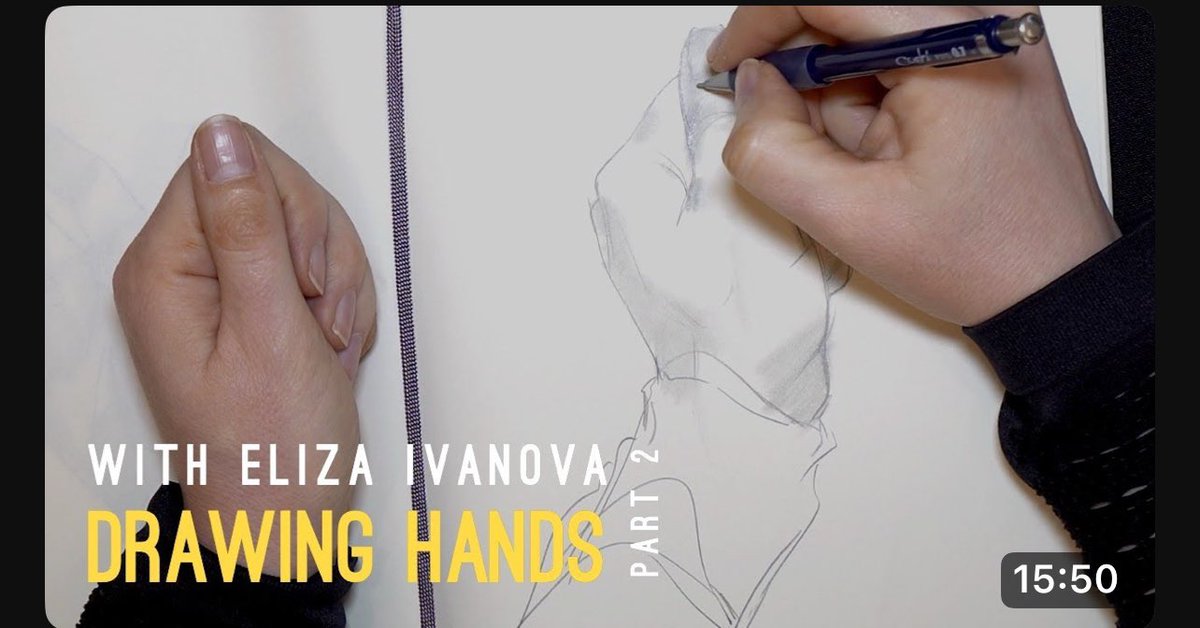 Drawing hands with Eleeza Part II
YouTube: youtu.be/i2WW7NSd6y0?si…