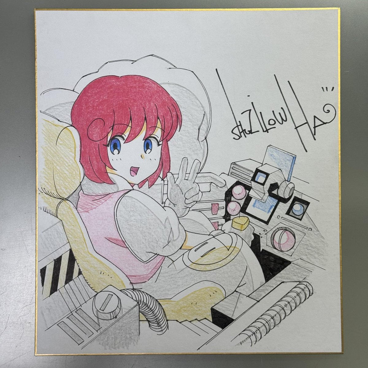 色紙2
#ツインビー #パロディウス 