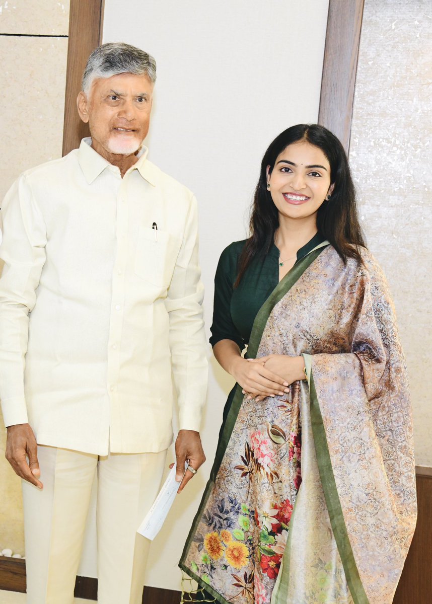 Ananya Nagalla (@ananyanagalla) on Twitter photo Many more happy returns of the day sir!
Your dedication and calm leadership have been truly inspiring. May this year bring you continued strength, good health, and happiness as you keep serving the people with grace.”
<a href="/ncbn/">N Chandrababu Naidu</a>
#NaraChandrababuNaidu #happybdaycbn Many more happy returns of the day sir!
Your dedication and calm leadership have been truly inspiring. May this year bring you continued strength, good health, and happiness as you keep serving the people with grace.”
<a href="/ncbn/">N Chandrababu Naidu</a>
#NaraChandrababuNaidu #happybdaycbn
