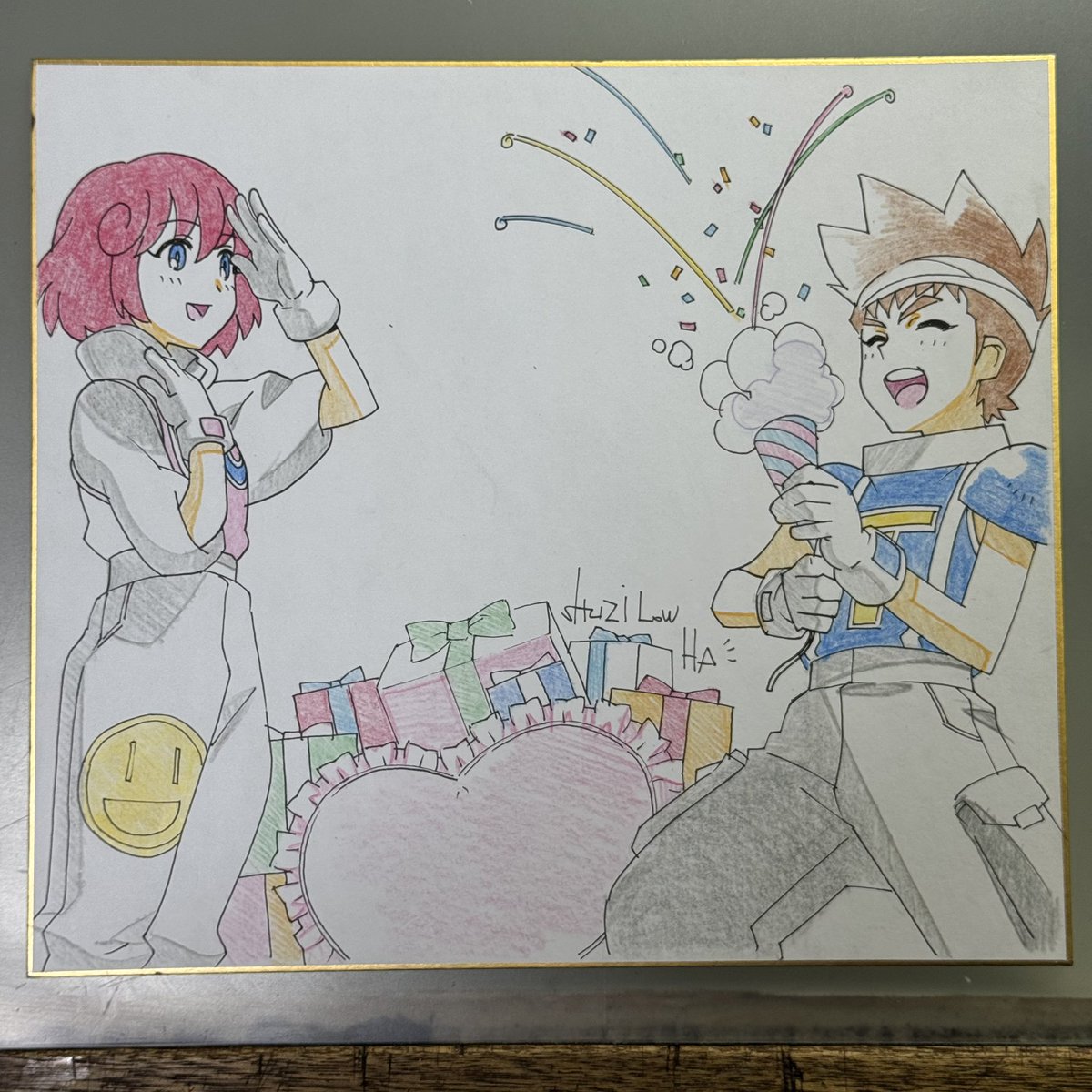 色紙3
#ツインビー #パロディウス 