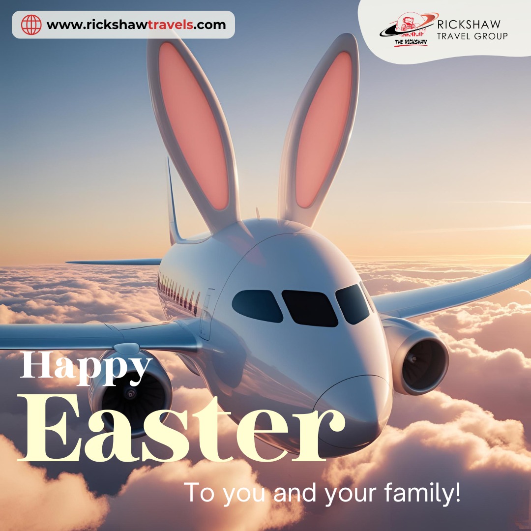 Happy Easter... From our family to yours! 

#rickshawtravels #Easter