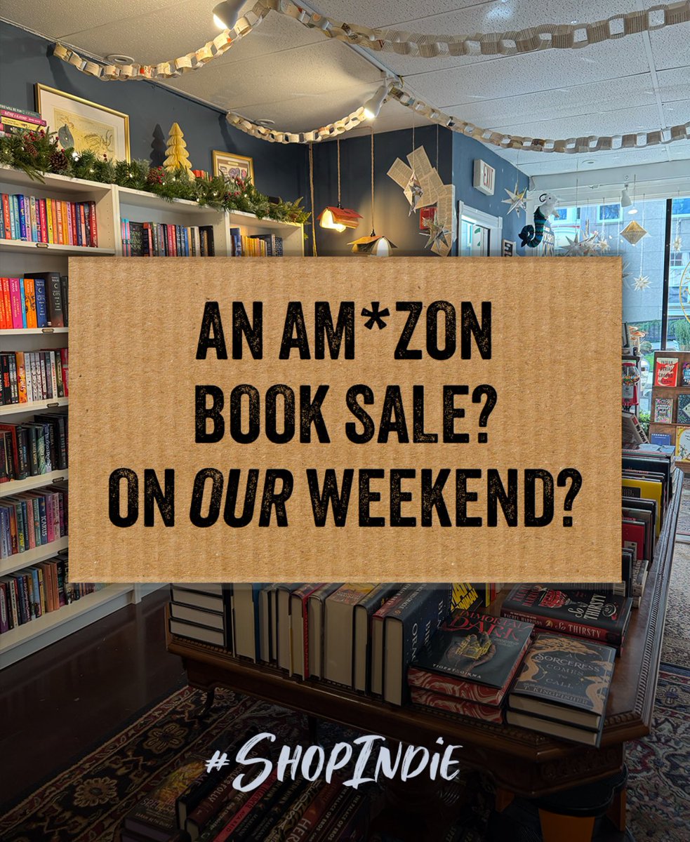Skip Amazon. Shop indie.
When you buy from a local bookstore, you’re supporting:
1.Real people
2.Personalized service
3.Community growth
4.Hidden bookish gems
5.Dreams—not billionaires

keepthelightonbookstore.com
#ShopIndie #SupportSmallBusiness #KeepTheLightOnBookstore