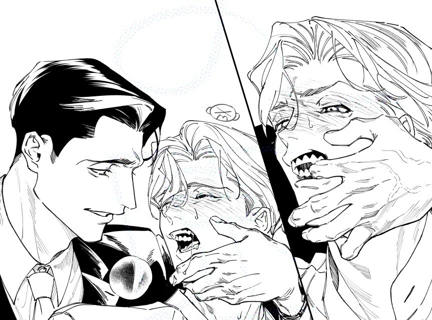 marureviere's tweet photo. no bc I need that alpha x alpha young master/bodyguard spin-off from How My Daddies Became Mates licensed once the tankoubon drops. their dynamic is scrumptious. https://t.co/niQH35plFZ