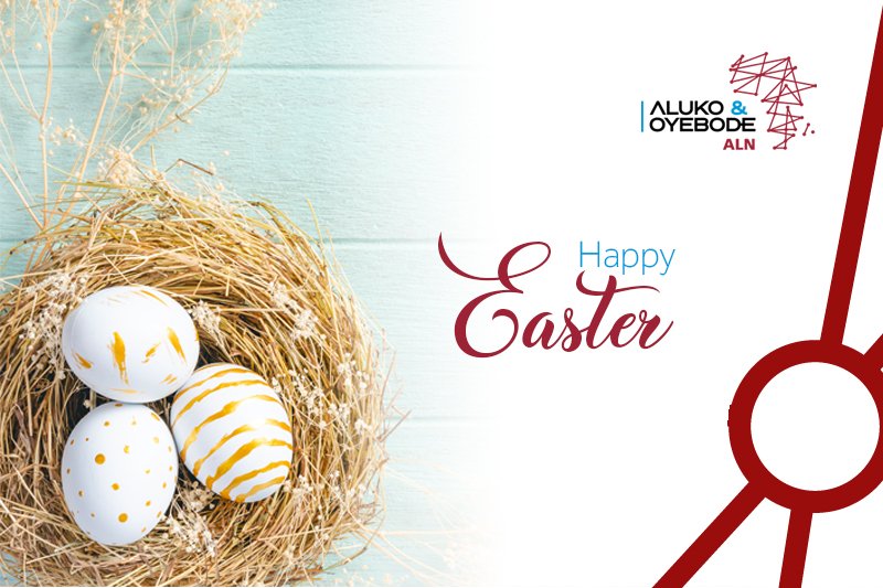 Aluko_Oyebode's tweet photo. Happy Easter from all of us at Aluko & Oyebode.
As we celebrate this season of renewal and hope, we extend our warmest wishes to you and your loved ones.
#AlukoandOyebode #HappyEaster #EasterSunday #oneALN https://t.co/TMP2RpEsBa