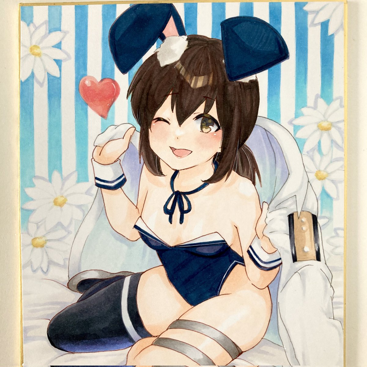"Everyone in the fleet will be wearing bunnysuits. Even though I'm a Destroyer, I can't be left behind." #SeductiveSunday #HappyEaster