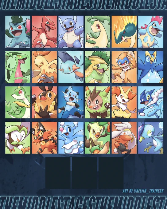 The Middle Stages: Galar! #Thwackey, #Raboot, and #Drizzile! Which one is your favorite? Enjoy! RTs are much appreciated! #Pokemon #PokemonArt