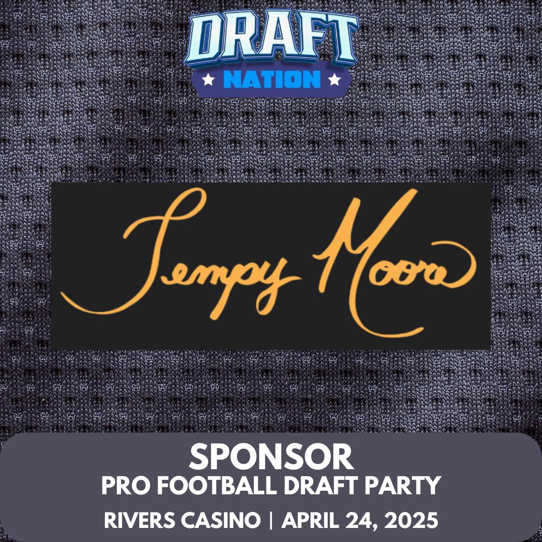 We’d like to express our gratitude to a contributor to the Pro Football Draft Party - <a href="/ArtForYinz/">Tempy Moore</a>. Thank you.

“First female Artist by the NFL 👁️‍🗨️ Artist roaming US/Europe/Africa with my art.”
artforyinz.com

Tickets available for the draft party: