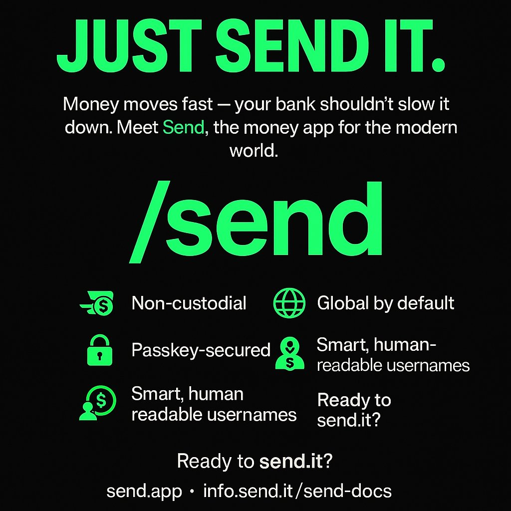 sir_cliff_'s tweet photo. Thought is free to all men, what you do with yours makes the whole difference. Don't think too much just @Send it.
Happy #Senday to y'all
@send_africa @ethentree @base
#send #usdc #web3 #crypto #p2p #blockchain #sendtag #unique https://t.co/y3jZtq8fUG