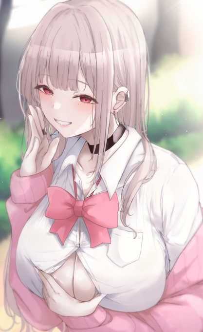 「一緒にサボらない……?🤍」 