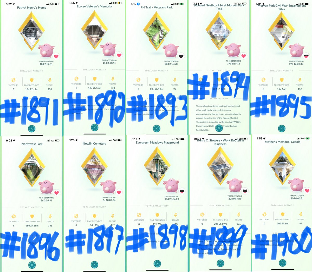 MaskedMarvel4's tweet photo. Another 10 gold gyms on the road to 2025 gold gym badges by year's end.
Current total: 1900
Goal: 2025 by Dec 31, 2025
Days left in 2025: 256
Gold gyms needed: 125
#PokemonGo #GoldGymBadges #PoGoMilestone #CleanNumbers https://t.co/wWGBsNs8Pp