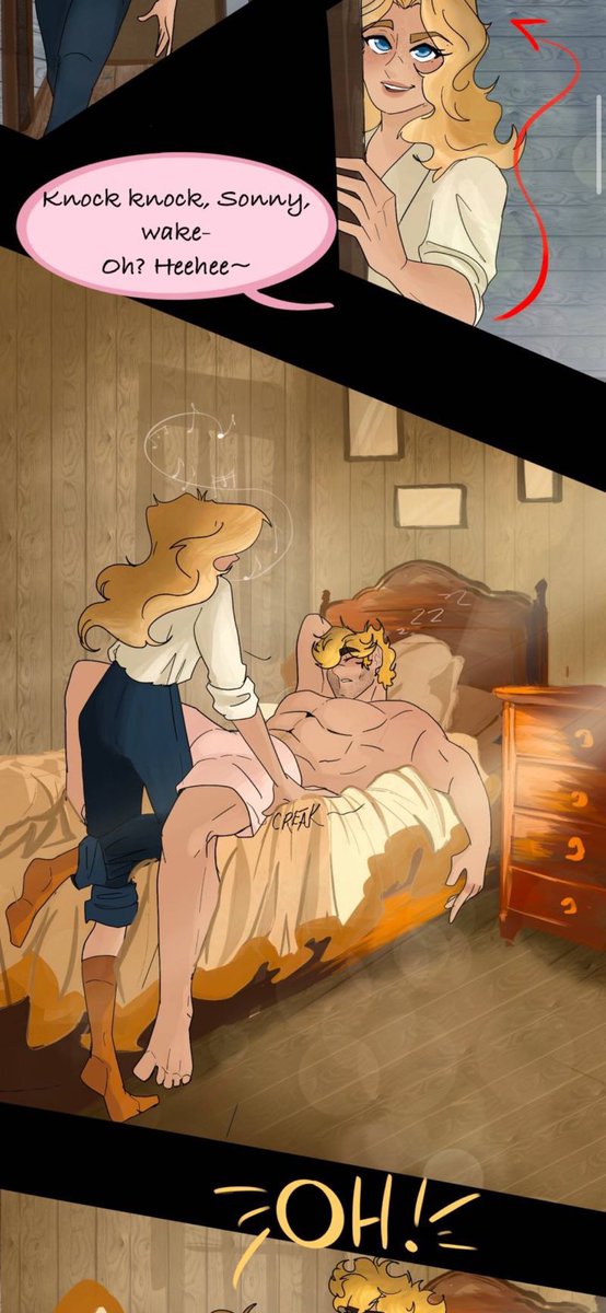 Golden hour? The first half of the next episode is up ❤️ personally- one of my favorite little vibes so far. #birdinacage #ocxoc #webtoon #webtooncanvas #artist #digitalartist #1930s #vintagelove #love