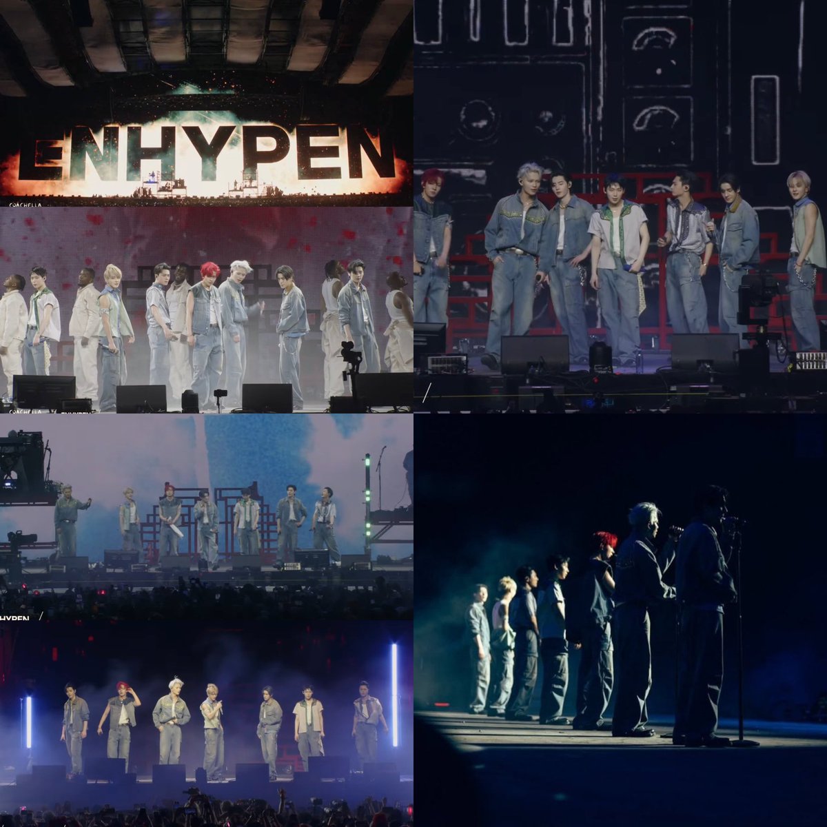 EN_archives's tweet photo. drop your @ with tags if you witnessed enchella weekend 1 &amp; 2, will bookmark this for memories!

#ENHYPEN #ENCHELLA #Coachella2025 https://t.co/nF4sviym3F