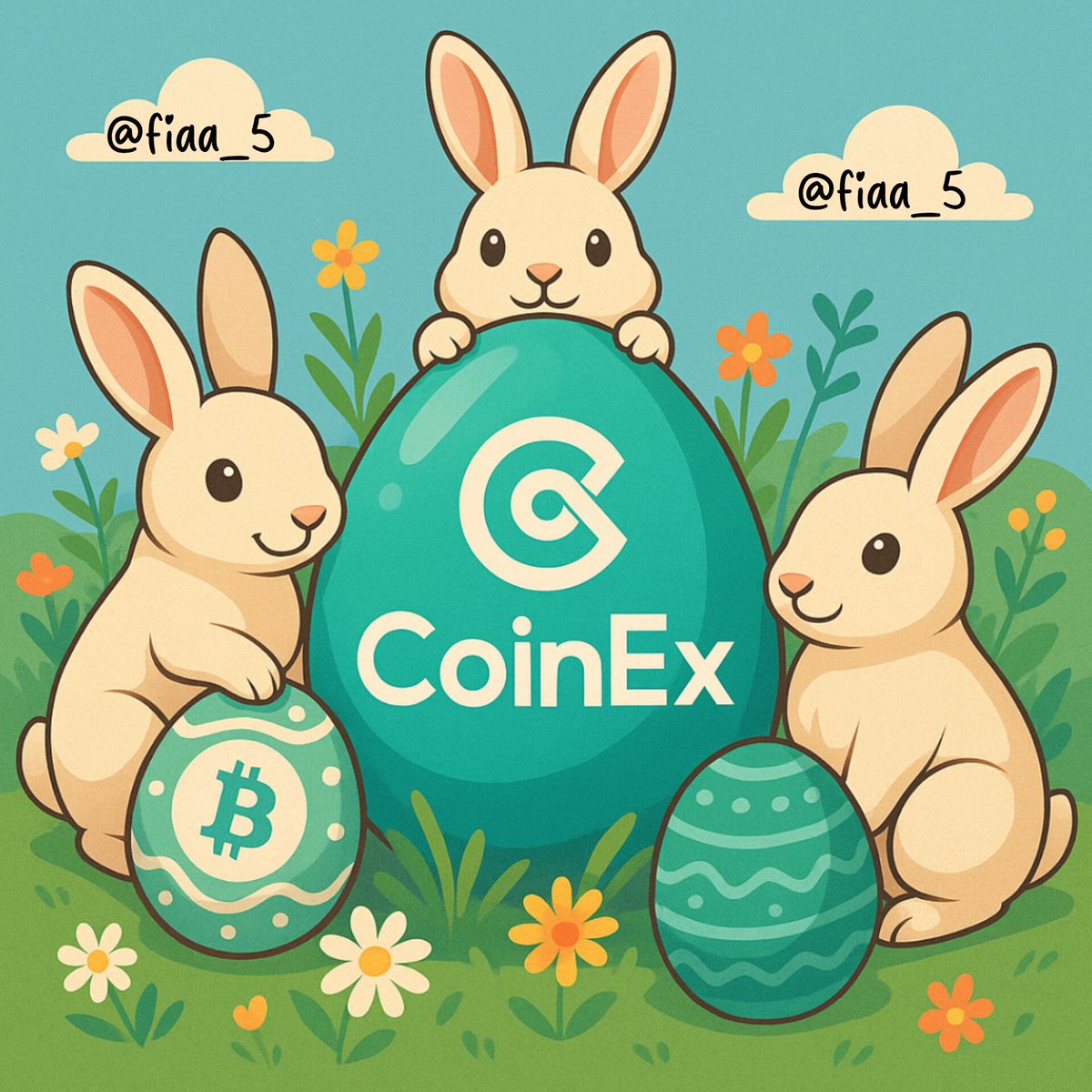 shadyysana's tweet photo. @CoinExIndonesia Selamat Hari Paskah! 🐣🎉
#CoinExPaskah https://t.co/sEXh5Hhmkm