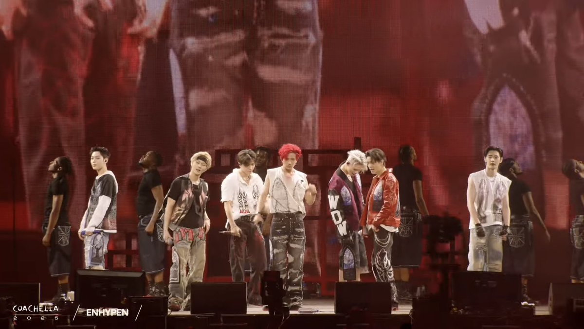 enhypenupdates's tweet photo. NOTHING STANDS IN ENHYPEN’S WAY!

They didn’t just perform for the crowd—they performed for every single person who believed in them from the very start.

Every beat echoed their journey. Every step was a promise kept. Tonight, they truly showed the world what passion, perseverance, and purpose look like. ❤️

ENHYPEN VAMPS UP COACHELLA
#ENCHELLA #ENHYPEN #COACHELLA2025