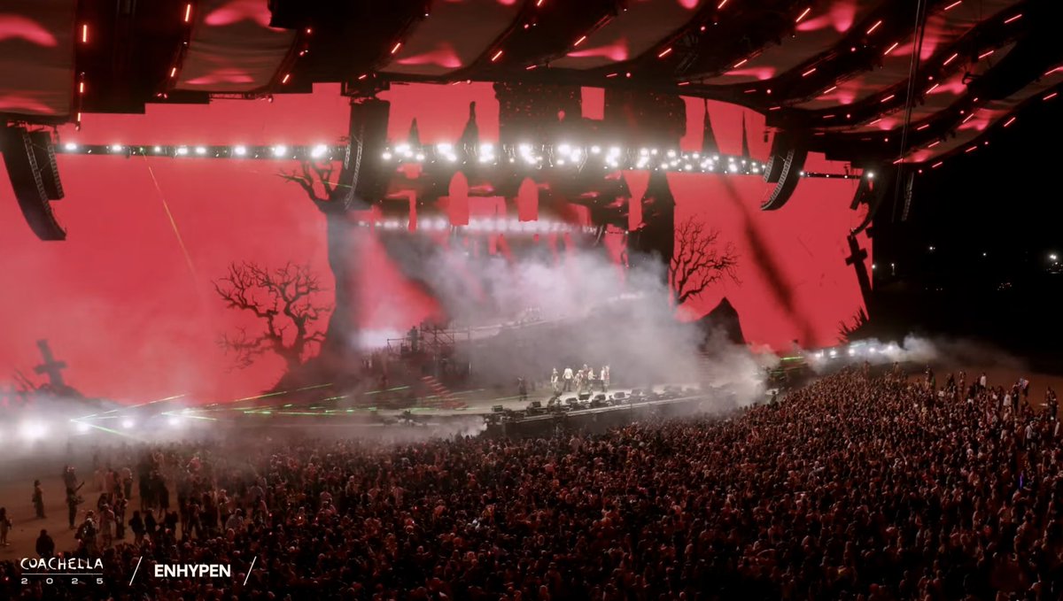 enhypenupdates's tweet photo. NOTHING STANDS IN ENHYPEN’S WAY!

They didn’t just perform for the crowd—they performed for every single person who believed in them from the very start.

Every beat echoed their journey. Every step was a promise kept. Tonight, they truly showed the world what passion, perseverance, and purpose look like. ❤️

ENHYPEN VAMPS UP COACHELLA
#ENCHELLA #ENHYPEN #COACHELLA2025