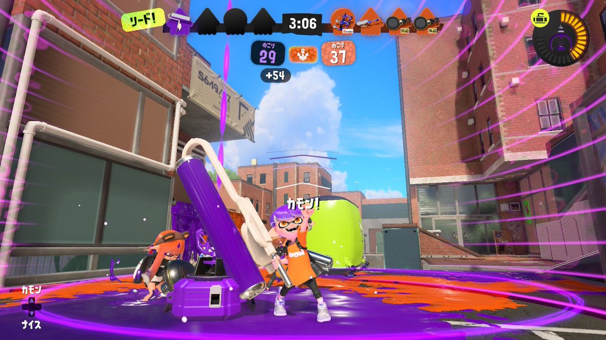 この間味方全落ちでもはや笑った🤣
#スプラトゥーン3 #回線落ち #味方全員