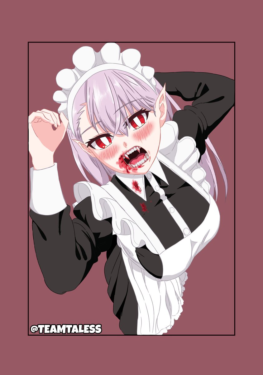 Aquí les dejo un coloreo algo simplista del manga "The Maid is Vampire".

Manga el cual trabajamos en conjunto con otros scan, si les gusta me alegro.