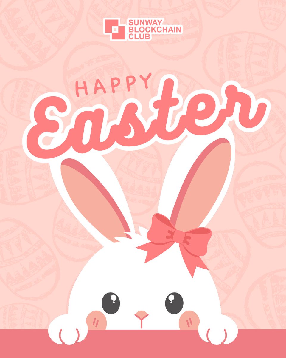 SunwayBCC's tweet image. SBCC wishes you a Happy Easter! 🌸🐰
May your day be filled with fresh beginnings and time well spent with those you love. Here’s to new hope, brighter days, and a basket full of joy! ✨🐣
#Easter #SunwayBlockchainClub #SunwayBlockchain #SBCC #SunwayUniversity #SunwayCollege