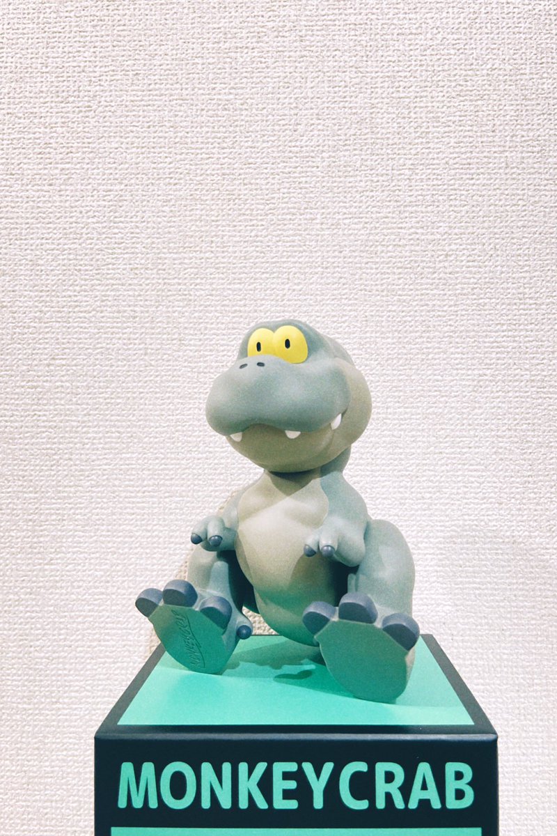 hho_ntmg38's tweet photo. 予約していたT-REX着弾 🦖
一目惚れでした、、激カワ。
#TinyRex
#タイニーレックス
#MONKEYCRAB
#モンキークラブ
#sofubi #arttoy https://t.co/JkKJXbv8BJ
