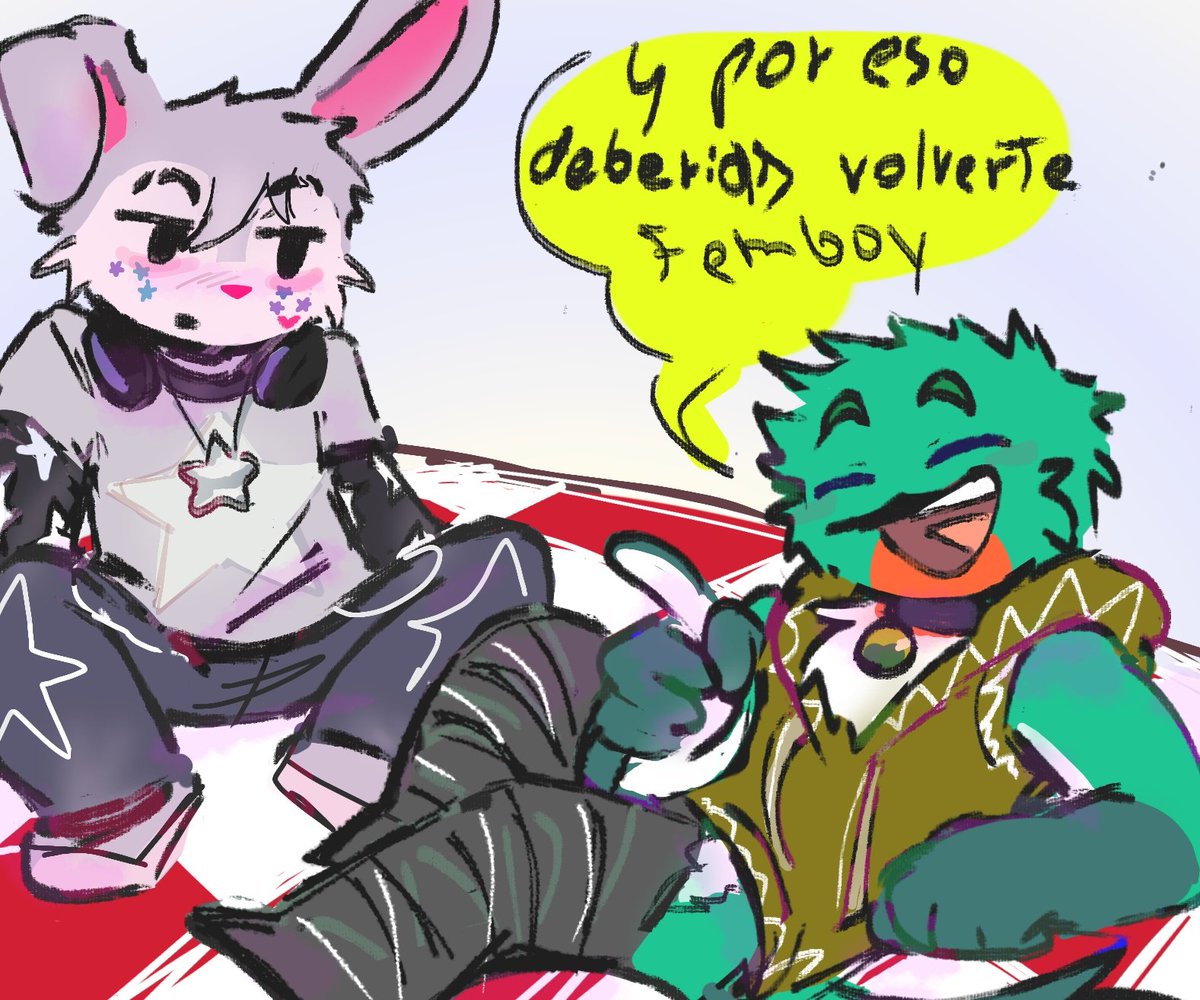 Finn (@dko206) on Twitter photo <a href="/KimmRioddaa/">KimRioda‧₊˚૮꒰˵•ᵜ•˵꒱ა‧₊˚</a> Nunca tienen una conversación normal (si fuesen amigos) #SmilingCrittersOC #furryart #artmoots #peruesclave <a href="/KimmRioddaa/">KimRioda‧₊˚૮꒰˵•ᵜ•˵꒱ა‧₊˚</a> Nunca tienen una conversación normal (si fuesen amigos) #SmilingCrittersOC #furryart #artmoots #peruesclave