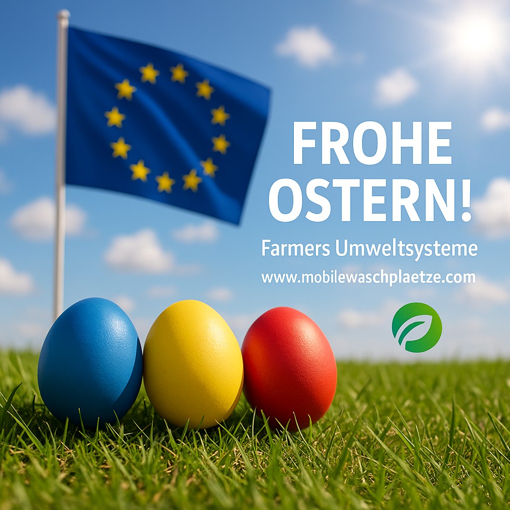 FarmersStore's tweet photo. 🌸🐣 Frohe Ostern wünscht Farmers Umweltsysteme! 🐰🌿
Wir wünschen Ihnen entspannte Feiertage, sonnige Frühlingsmomente und viele bunte Ostereier!
Mit Leidenschaft für Umwelt, Sicherheit und saubere Lösungen sind wir auch nach den Feiertagen gern für Sie da.💚 https://t.co/IqcGEBDeb9