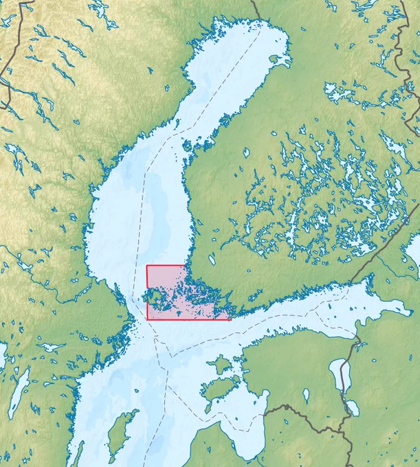 フィンランド南西部には多島海(サーリストメリ)には大小(岩なども含めると)5万以上の島が存在する世界でも屈指の群島地帯 集合体恐怖症の方は閲覧注意だが、2枚目の画像を見ると、びっしりと細かな島が広がっていることがわかる。