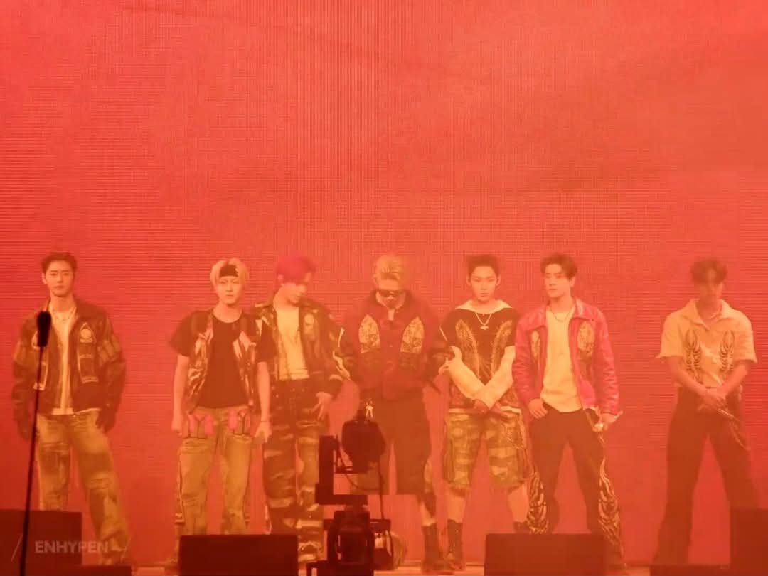 05BYNIKI's tweet photo. — ENHYPEN de una manera icónica anuncia su comeback con ‘DESIRE: UNLEASH’, al final de su concierto de la segunda semana de Coachella, su regreso será el 05/06/2025! ❤️‍🔥

"Can't touch you, but I'm gonna make you mine"

#ENCHELLA #Coachella2025 @ENHYPEN @ENHYPEN_members #ENHYPEN https://t.co/Xc7Zla7NX4