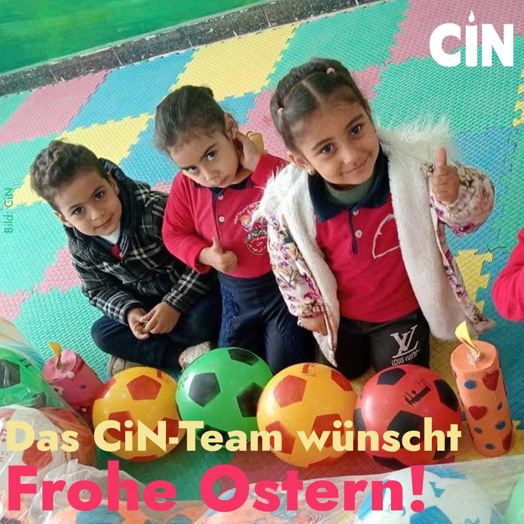 Das Team von Christen in Not wünscht frohe Ostern!

#christeninnot #Ostern #wahrhaftigauferstanden