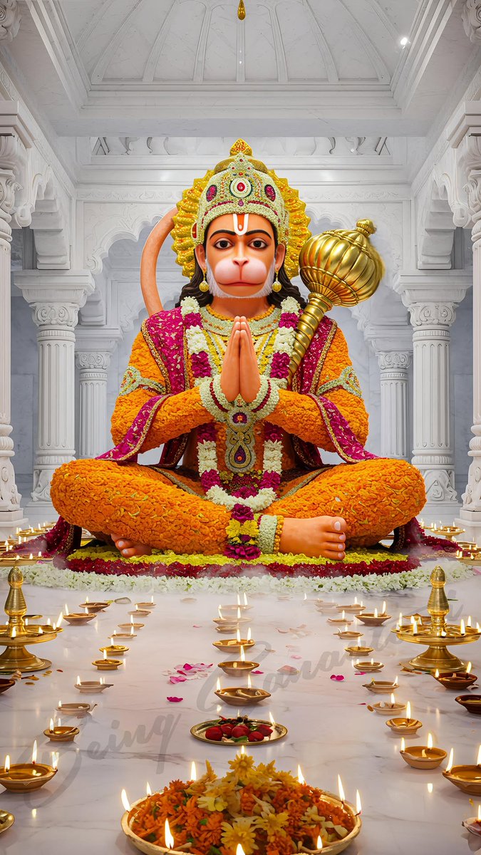 KrishnaGlory's tweet photo. Jai Bajrang Bali 🙏❤️ https://t.co/cvlNfyrQXT