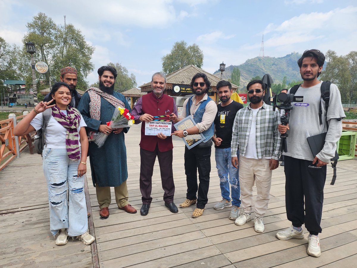 Completed wonderful shoot as Director in kashmir, Thanks <a href="/JmuKmrPolice/">J&K Police</a> <a href="/DivComKash/">Divisional Commissioner Kashmir</a> for supporting film makers.<a href="/OfficeOfLGJandK/">Office of LG J&K</a> <a href="/aartiinaagpal/">AARTII NAAGPAL</a> <a href="/AtharAamirKhan/">Athar Aamir Khan</a> <a href="/diprjk/">Information & PR, J&K</a>