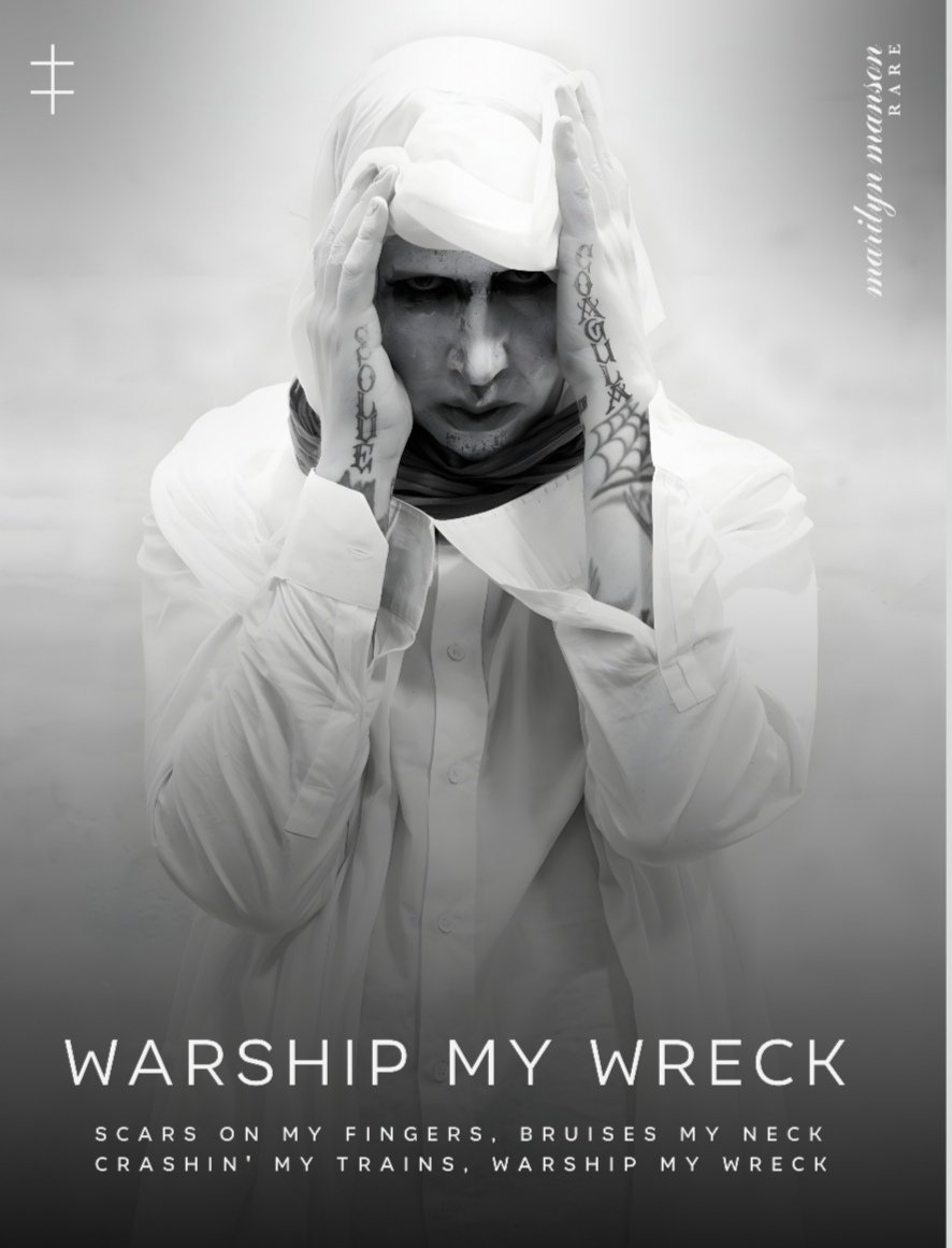 PosthumanDevil's tweet photo. THE PALE EMPEROR POSTERS
Song 5:Warship My Wreck
#mansontwt
#MarilynManson
#MansonFanatic
Follow The Page And Like The posts🖤 https://t.co/cEpiQuP74u