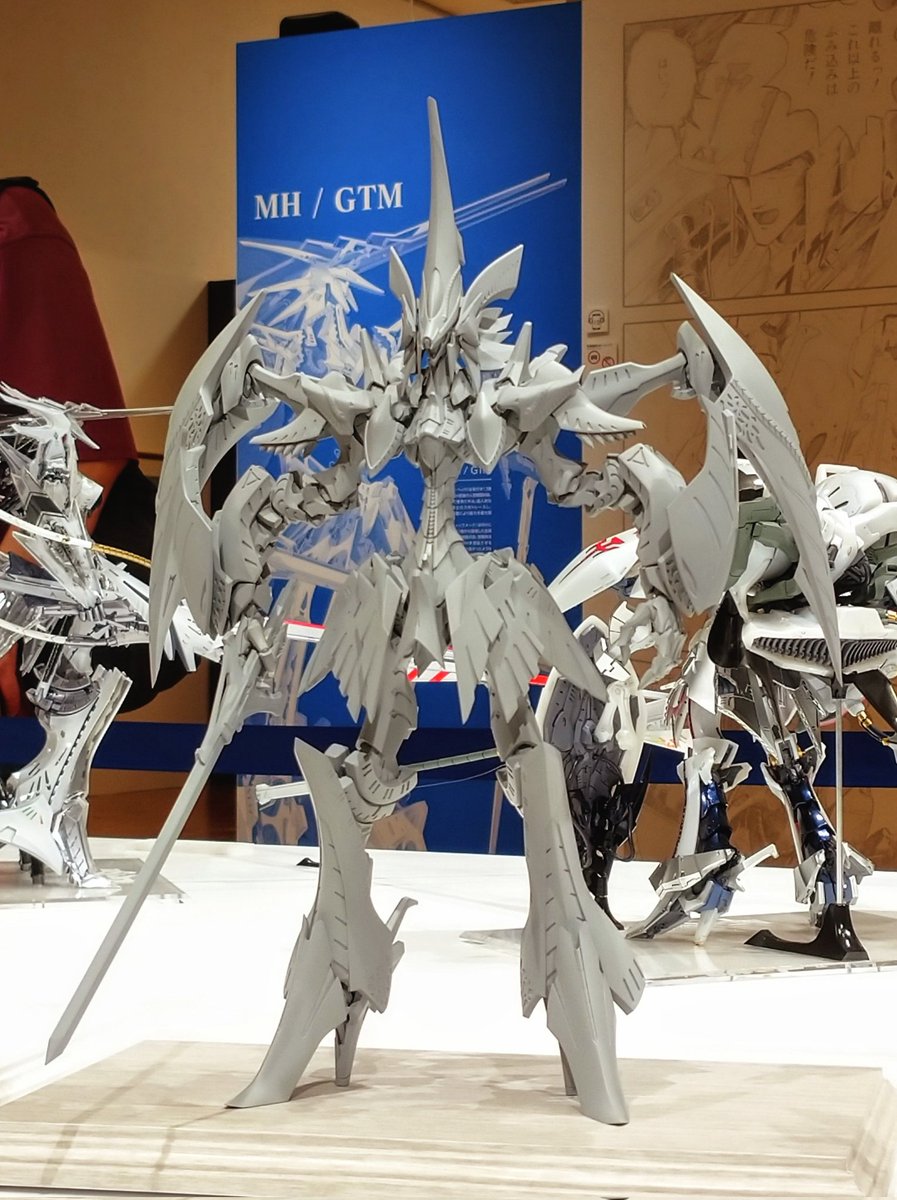 谷明氏新作 1/100バーガハリBS-R 素晴らしい( T∀T) #永野護デザイン展