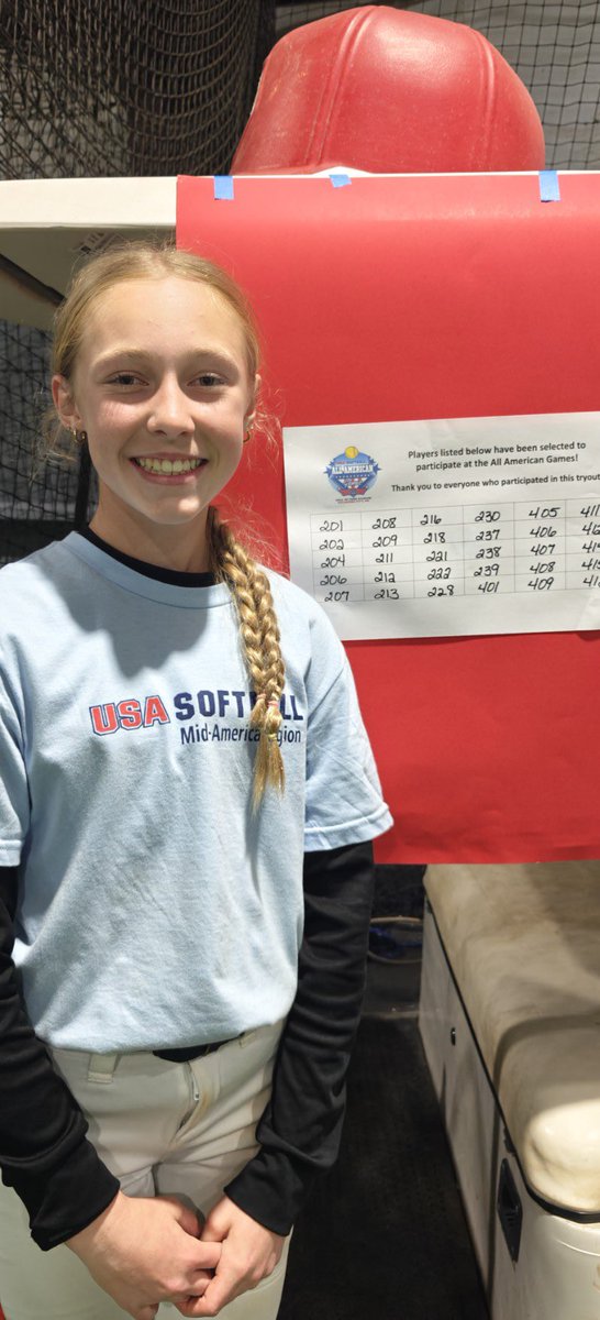 Kaelynn M. Carnes (@kaelynncarnes24) on Twitter photo 🧡💙USA 🇺🇸All-American - Region 7! Excited to compete in OKC at Devon Park! Thanks to all my coaches and teammates for helping get me ready for today! It was a great day, more work to do! <a href="/2K12TopGun/">Top Gun 2K12 - Premier</a> <a href="/topgunfastpitch/">Top Gun Fastpitch</a> <a href="/USASoftball/">USA Softball</a> <a href="/ExtraInningSB/">EXTRA INNING SOFTBALL</a> <a href="/LineDsoftball/">Line Drive Media</a> #tgf 💙🧡✈️ 🧡💙USA 🇺🇸All-American - Region 7! Excited to compete in OKC at Devon Park! Thanks to all my coaches and teammates for helping get me ready for today! It was a great day, more work to do! <a href="/2K12TopGun/">Top Gun 2K12 - Premier</a> <a href="/topgunfastpitch/">Top Gun Fastpitch</a> <a href="/USASoftball/">USA Softball</a> <a href="/ExtraInningSB/">EXTRA INNING SOFTBALL</a> <a href="/LineDsoftball/">Line Drive Media</a> #tgf 💙🧡✈️