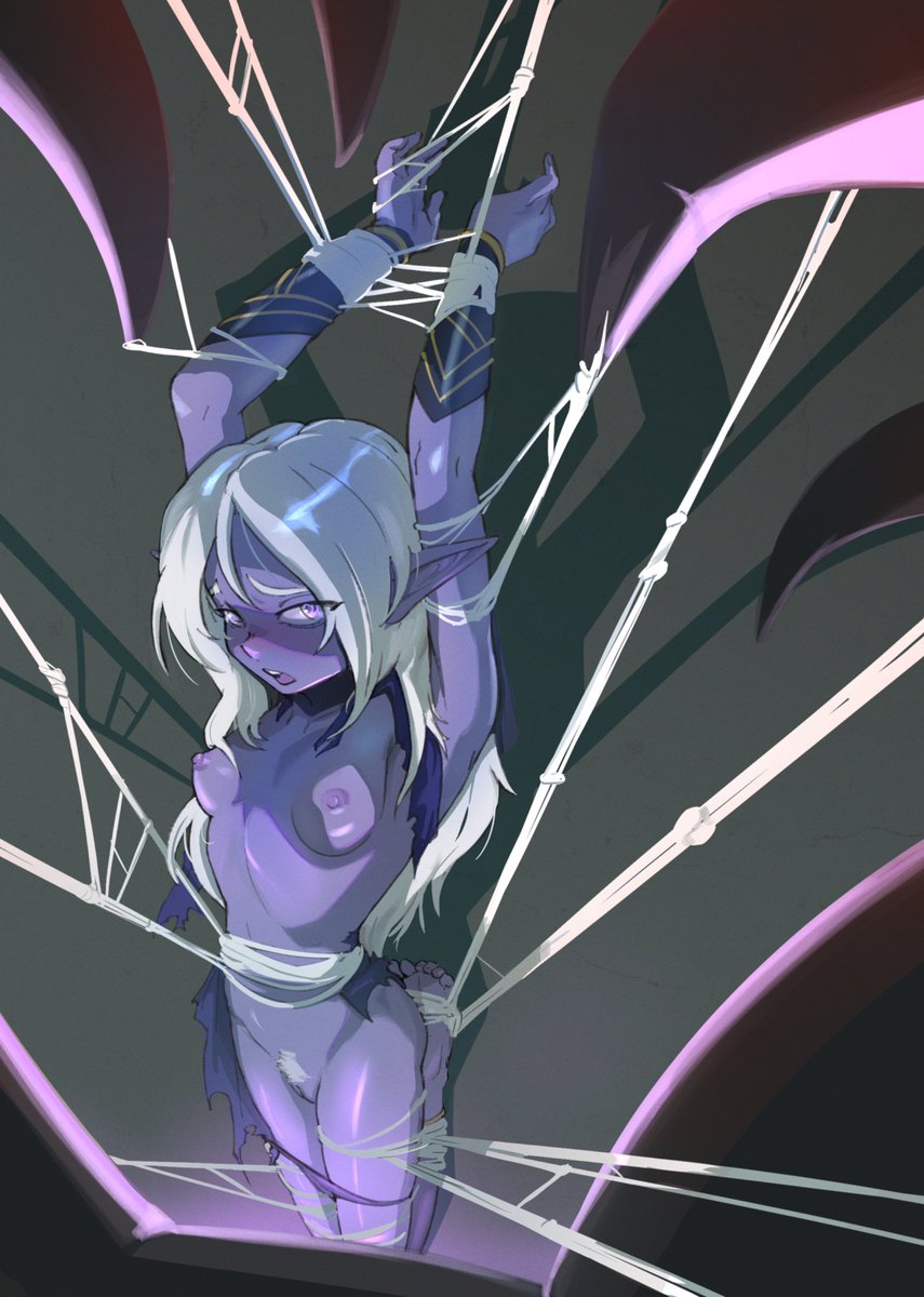 Poor little drow...
Elerra, Maiden of Lolth for <a href="/SinnRuin/">Sinn 🔞</a>