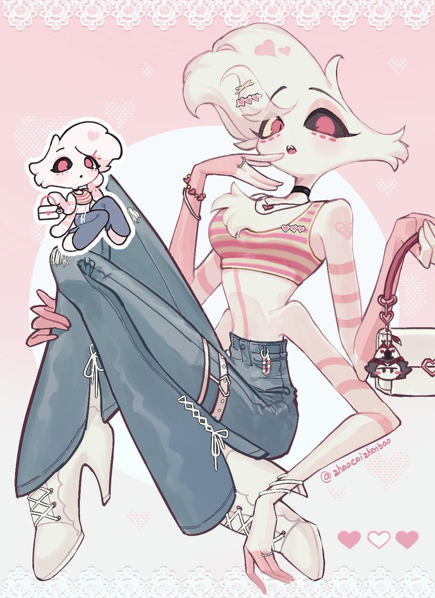 zhaocaizhenbao's tweet photo. 💗💗💗💗
#hazbinhotelangeldust
#HazbinHotel https://t.co/uNnl1Uy3Cw