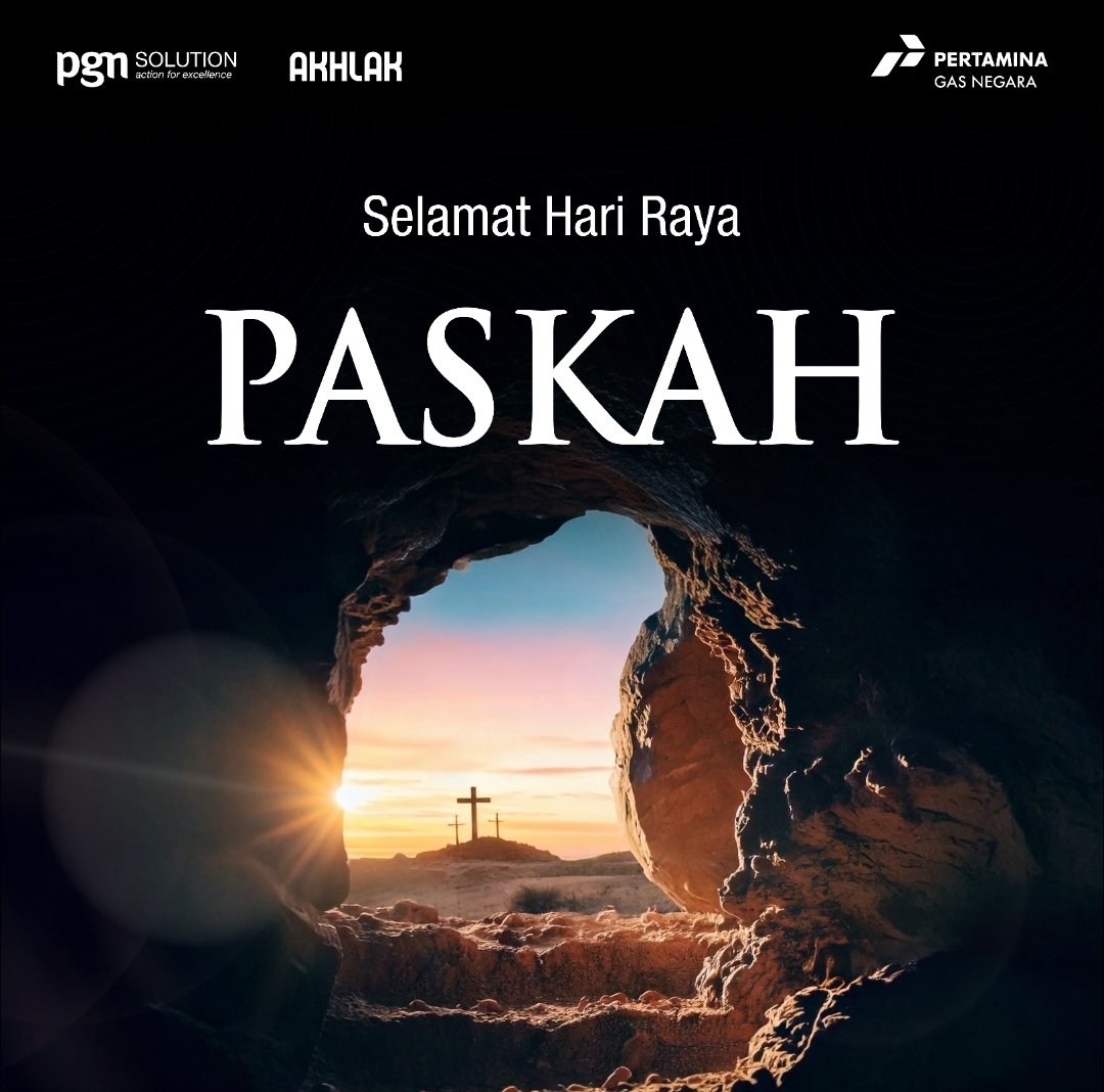 pgn_solution's tweet photo. Selamat merayakan Paskah! Semoga kita senantiasa tak pernah letih mencari butir-butir kehidupan yang penuh limpahan kasih-Nya dan segera menemukan ketenangan batin dalam sebaik-baiknya iman. https://t.co/6FAeFdYV5D