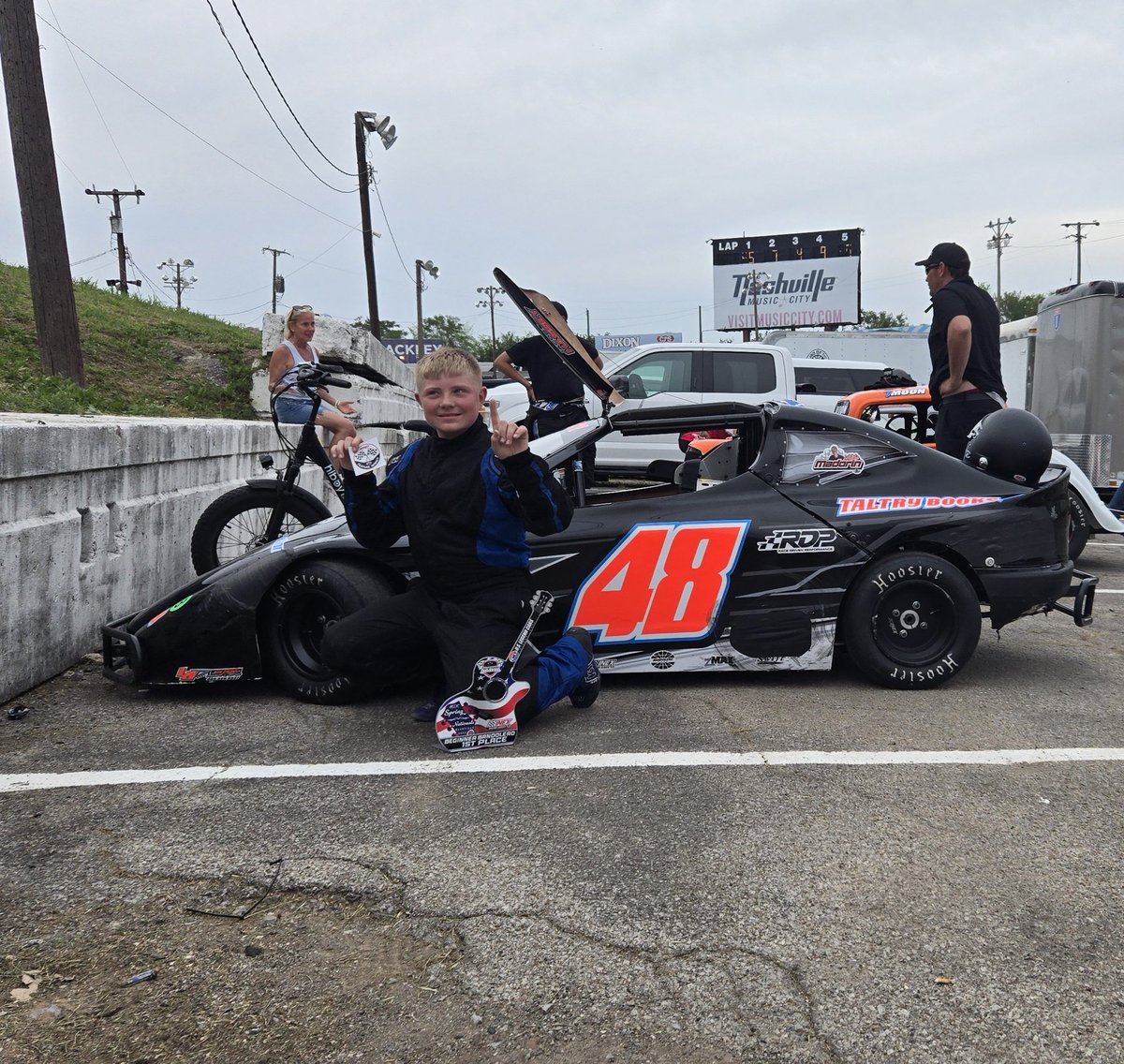USLegendCars's tweet photo. Starting the final day strong with 4 drivers reaching victory lane!π
BEGINNER BANDOS: Jacob Hassey
YOUNG LIONS: Ben Morabito
OUTLAWS: Landon Thrasher
MASTERS: Darrell Stewart
#INEXspringNats | #INEX https://t.co/KnRDe1crjz
