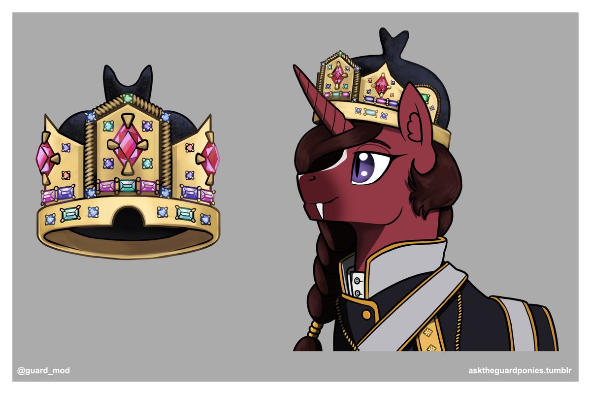 Sylvania Karmesin, the vampire Empress of the Crimson Empire, depicted on her centennial.