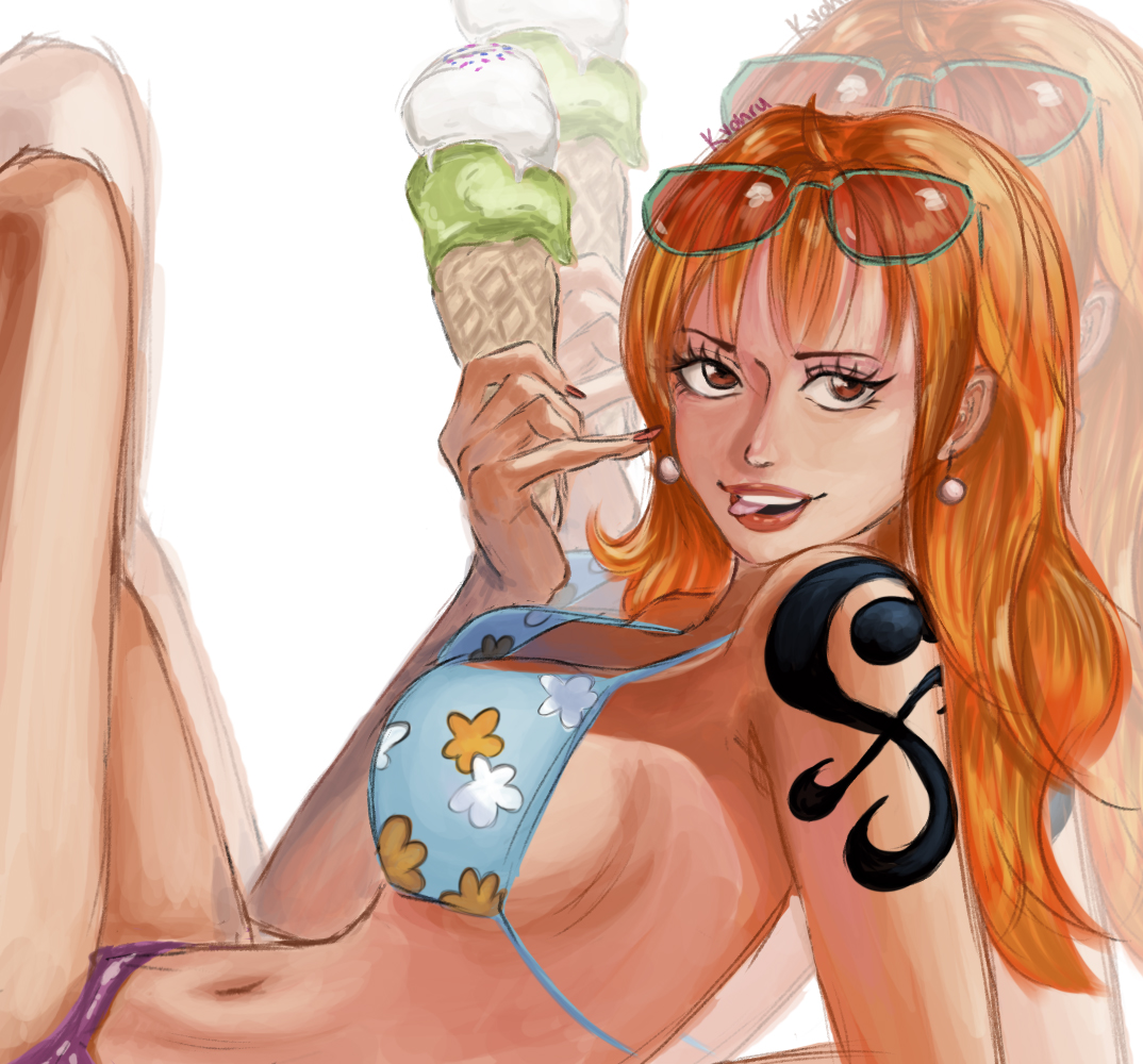 kvohru's tweet photo. gf reveal 🍊
#nami #onepiece #fanart #ナミ https://t.co/GeGKaGPABQ