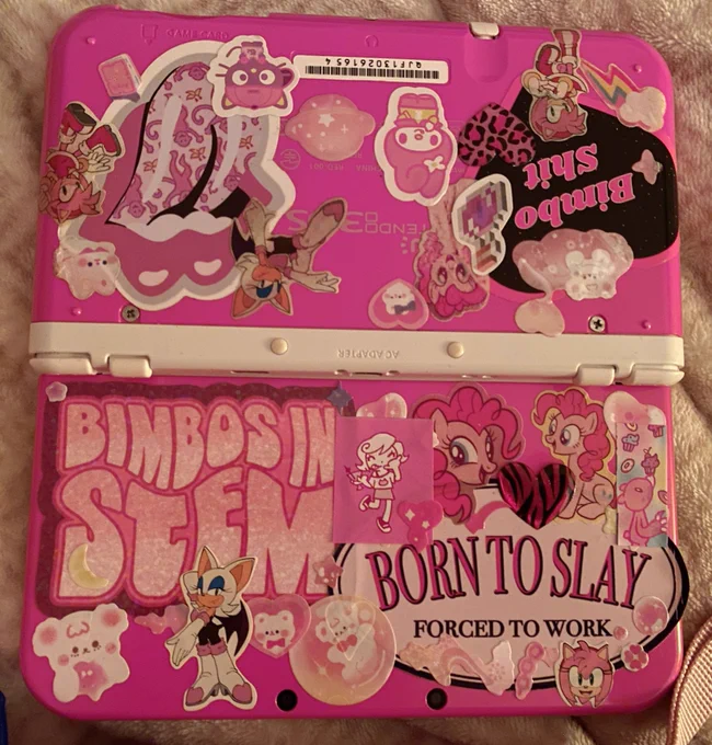 huge update on our pink 3ds after todays con 