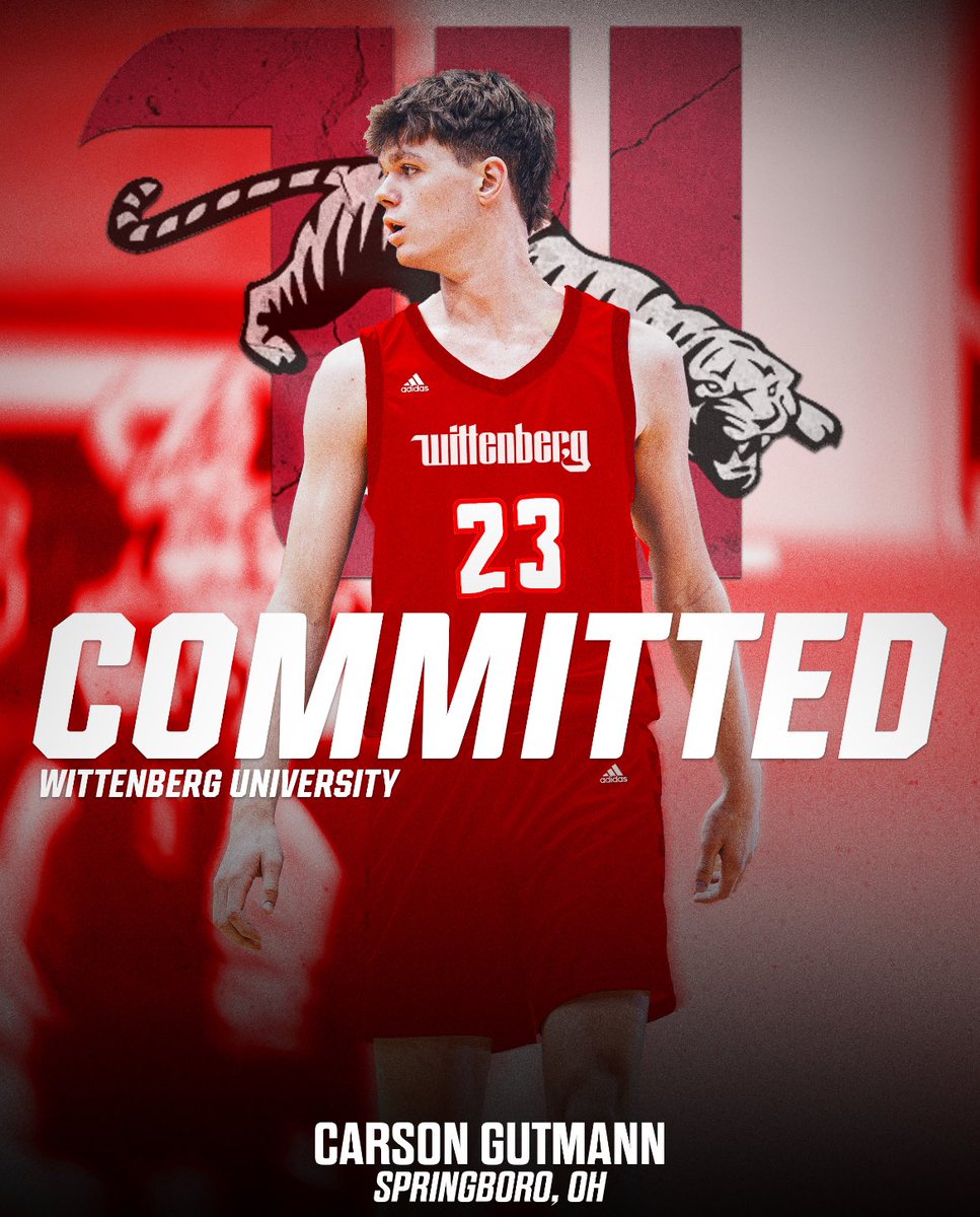 I’m blessed to announce that I will be continuing my academic and athletic career at Wittenberg University! Thank you to my family, coaches, teammates, and everyone who supported me through this journey. Thank you to the Wittenberg coaching staff for giving me this opportunity.