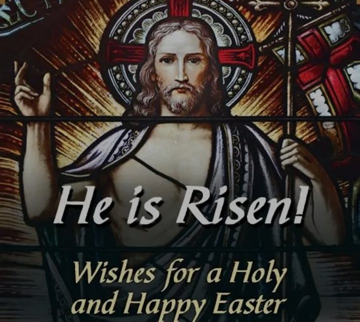 SkyVirginSon's tweet photo. I wish you a Happy Easter; 

I pray that we proclaim Jesus Christ with all our strength.

If you believe Jesus Christ has risen, write "Amen."

God bless you abundantly 🙏 https://t.co/y9EI0TM4b7