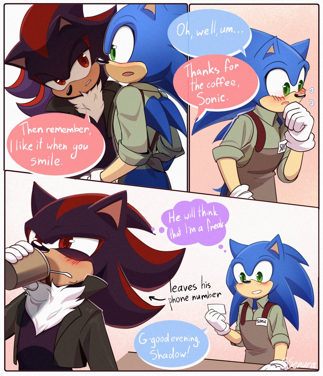 SSenura1's tweet photo. I hope you enjoy this mini-comic :3 #sonadow #ShadowTheHedgehog #SonicTheHedegehog https://t.co/sI63g9uWuy