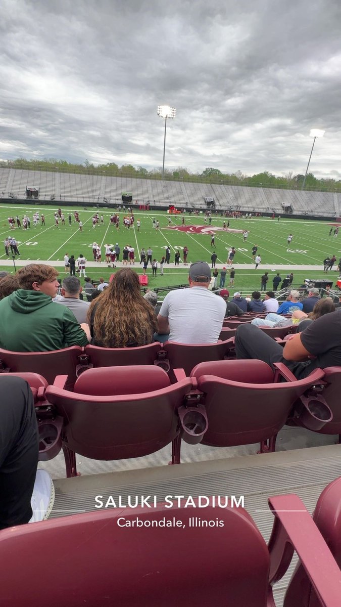 thejackmorris_'s tweet image. I had a great time at SIU today! I just wanted to thank the coaching staff for having me out and I can’t wait to keep building relationships!
