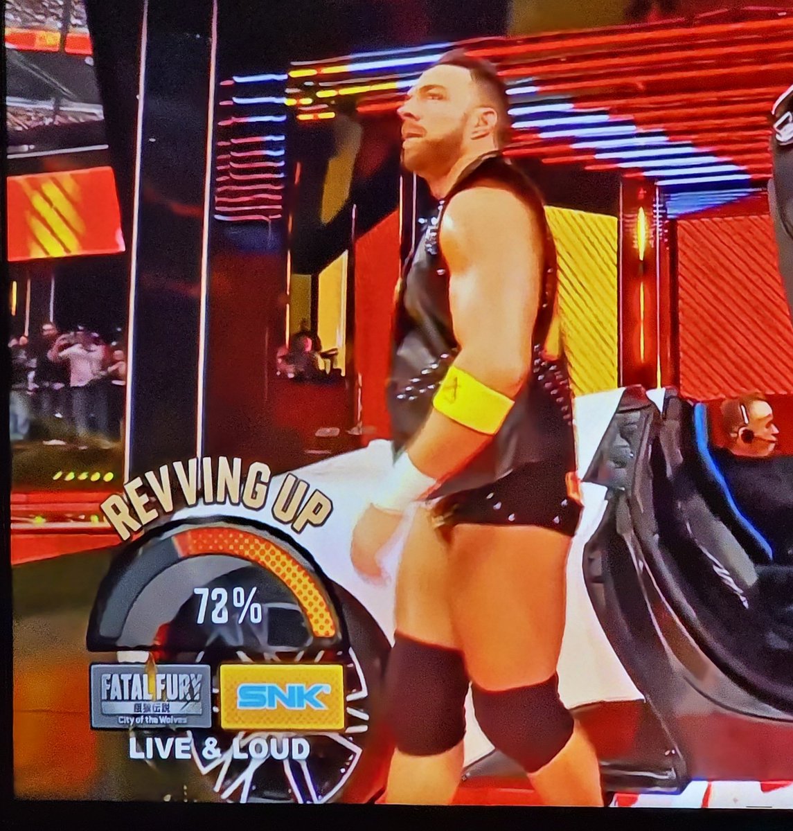 Tyrant_UK's tweet photo. THIS MAN LA KNIGHT GOT THE REV GAUGE AT WRESTLEMANIA
SNK WENT CRAZY 🤣🤣🤣 https://t.co/wKlySAmb7Q