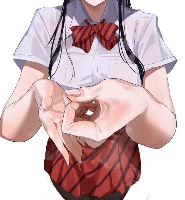 ruanyvyv's tweet photo. 【奇怪的xp】
少女收缩成榨精淫环的手指仿佛陷阱一样勾引着小处男的大脑，明明知道放进去会发生不得了的事情也会主动挺腰🖤
每一下都证明着智商属性的下降，乖乖自己在陷阱里抽插成白痴最后和输入正确的支付密码一样把自己的人生射给她🖤
#白给 #主动奉献 #诱惑 #怎么不是性交呢 https://t.co/KByOzk5sbs