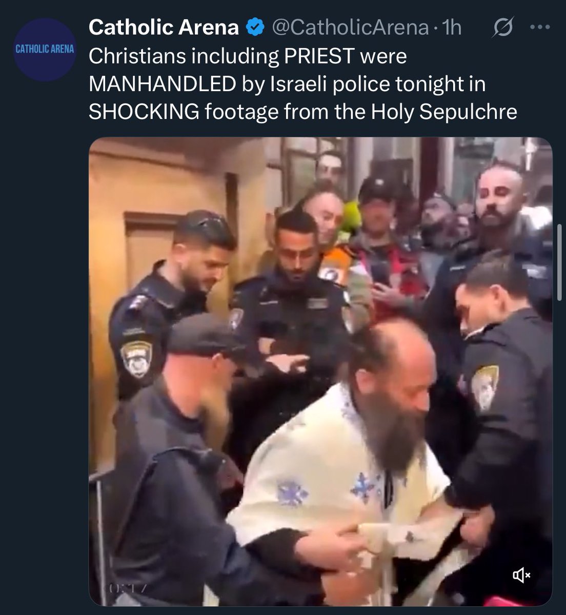 calvinrobinson's tweet photo. Praying for Christians in the Holy Land at this the holiest time of year.

Recuperare Terram Sanctam https://t.co/eQdsCQ1rkq